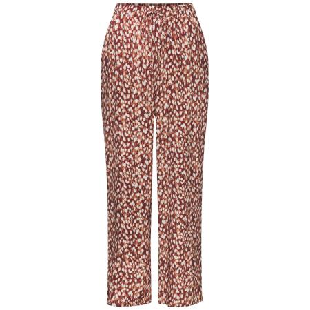 VIVANCE VIVANCE Broek roestbruin / oranje / wit