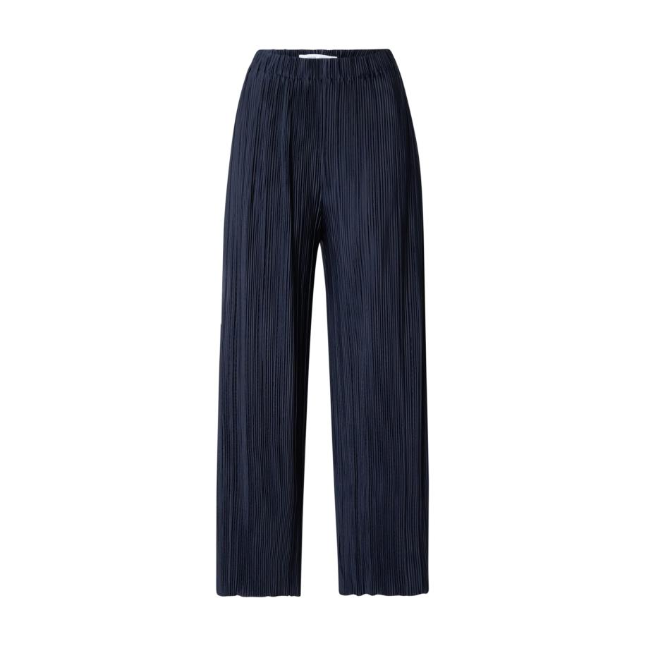 Samsøe Samsøe Broek Uma navy Blauw