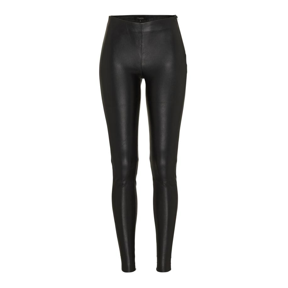 Selected SELECTED Broek Sylvia zwart -