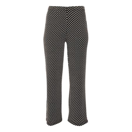 Yoek YOEK Broek zwart / wit