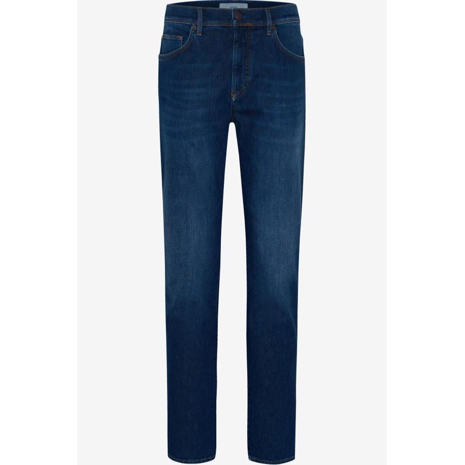 Brax Cadiz Broek donkerblauw, Gebruikt uiterlijk Blauw