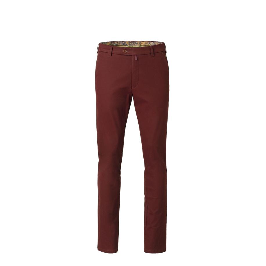 Meyer MEYER Chino Bonn donkerrood -