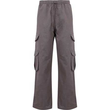 DEF DEF Cargobroek Pure donkergrijs