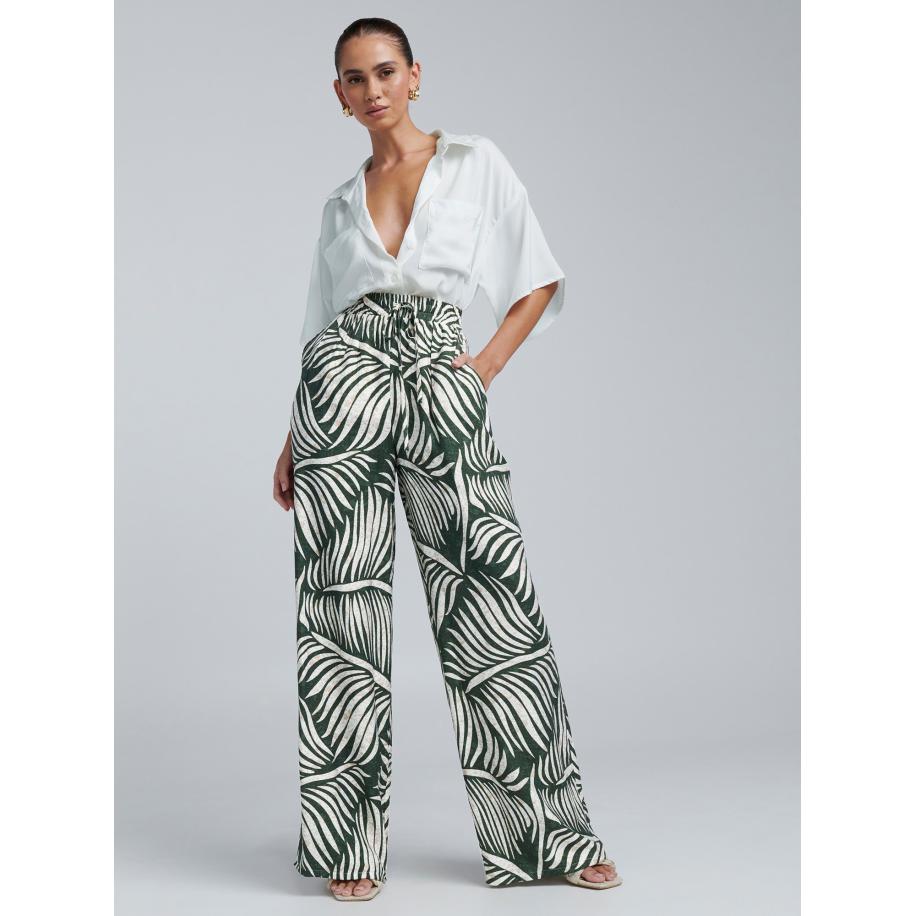 BWLDR BWLDR Broek Alaila spar / wit -