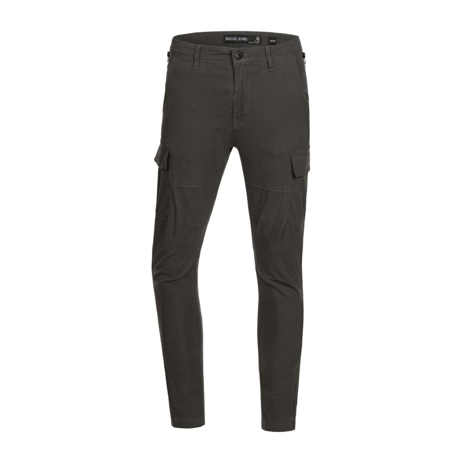 INDICODE JEANS INDICODE JEANS Cargobroek Mathews donkergrijs -