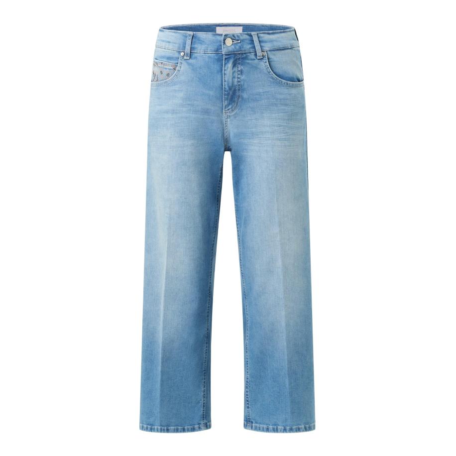 Angels Angels Broek blauw denim -