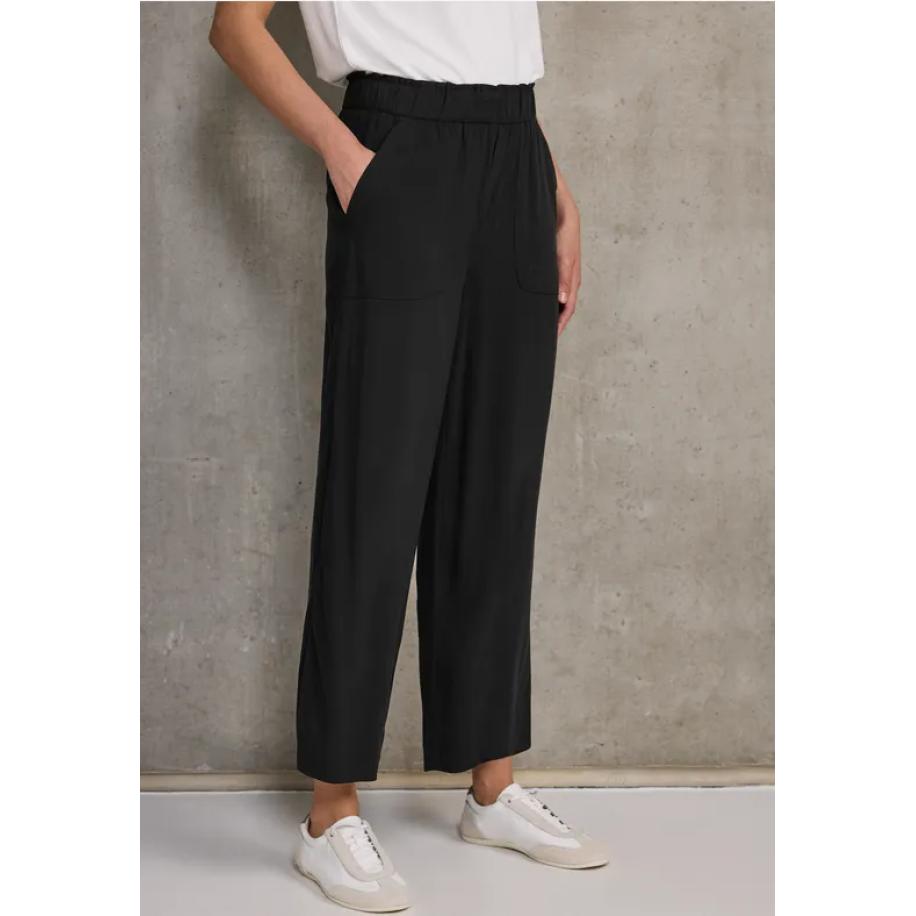 Street One Culottes van viscose Zwart
