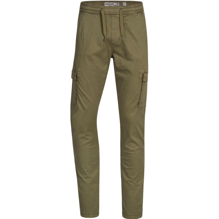 INDICODE JEANS INDICODE JEANS Cargobroek Broadwick olijfgroen -
