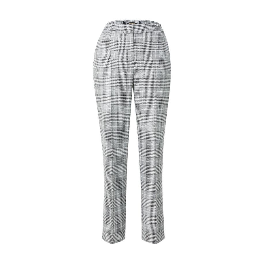 More & More MORE & MORE Broek zwart / wit -