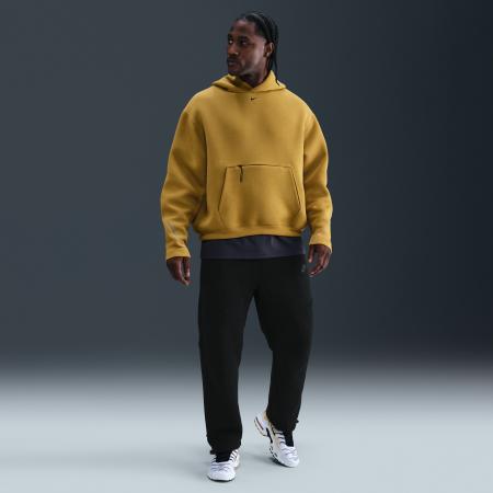 Nike Tech fleecebroek met open zoom voor heren - Zwart