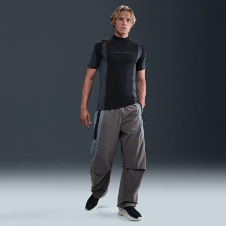 Nike Tech Dri-FIT oversized geweven herenbroek met kleurblokken - Grijs