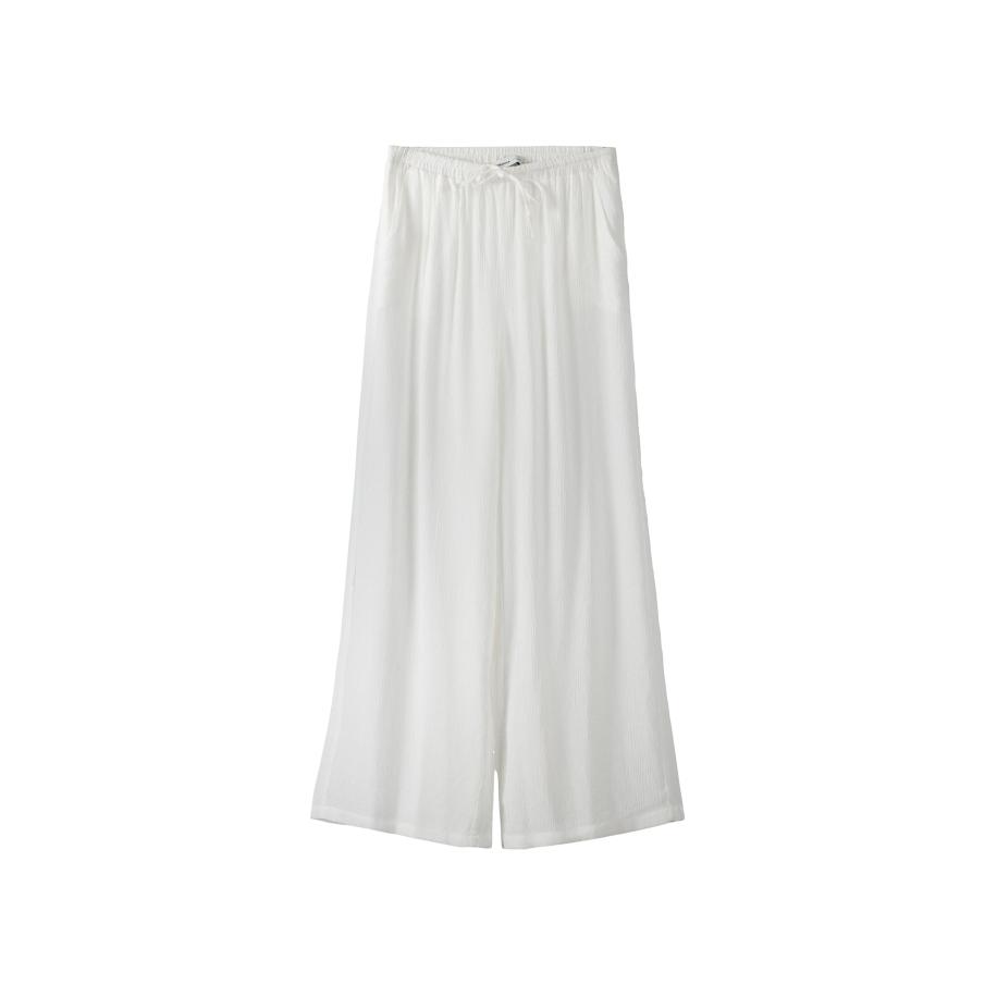 Bershka Bershka Broek wit -