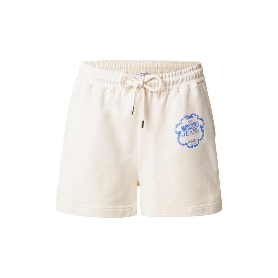 Moschino Moschino Jeans Broek ivoor / azuur -