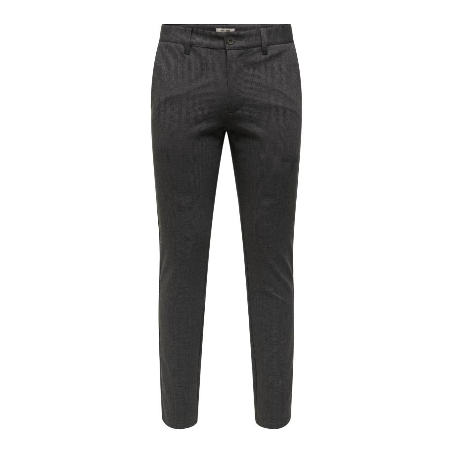 Only & Sons Only & Sons Chino ONSMark donkergrijs -