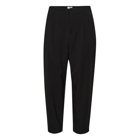 Kaffe Bandplooibroek Merle zwart