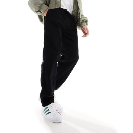 New Look - Pull-on broek van corduroy in zwart