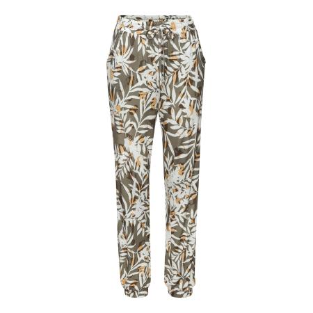 VIVANCE VIVANCE Broek bruin / olijfgroen / lichtoranje / wit