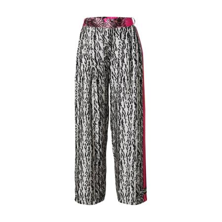 miss goodlife miss goodlife Broek Animal Love donkerroze / zwart / wit