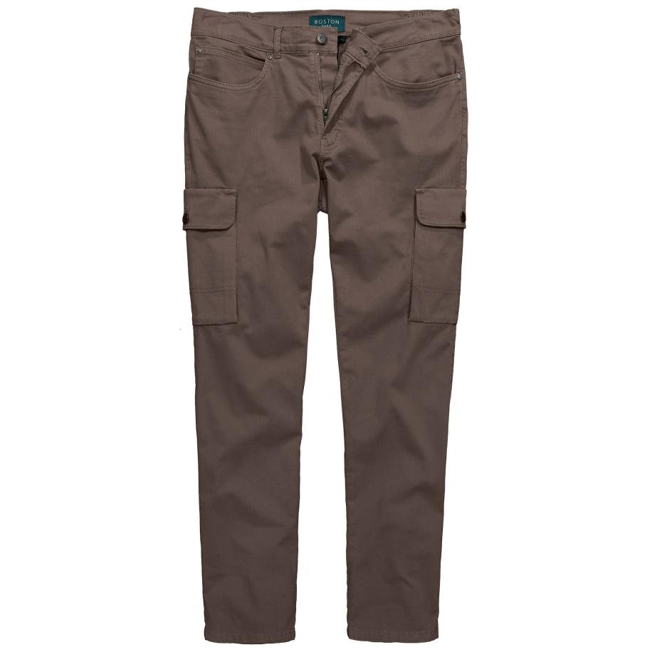 Boston Park Boston Park Cargobroek donkerbruin -