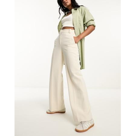 & Other Stories Elegante flare-broek in beige-Neutraal