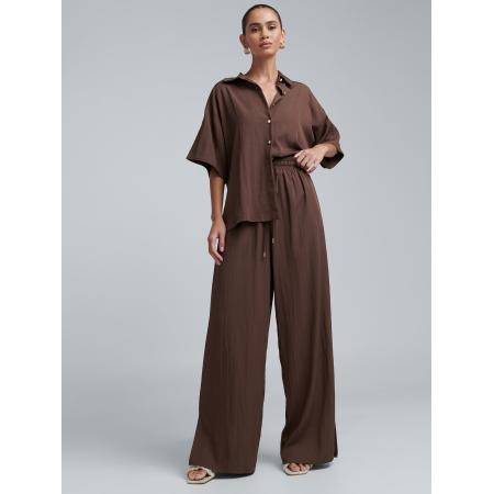 BWLDR BWLDR Broek Josefina chocoladebruin