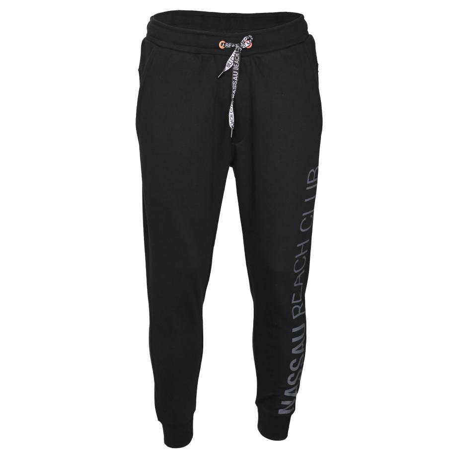 NASSAU Beach Club NASSAU Beach Club Broek NB22011 grijs / zwart -