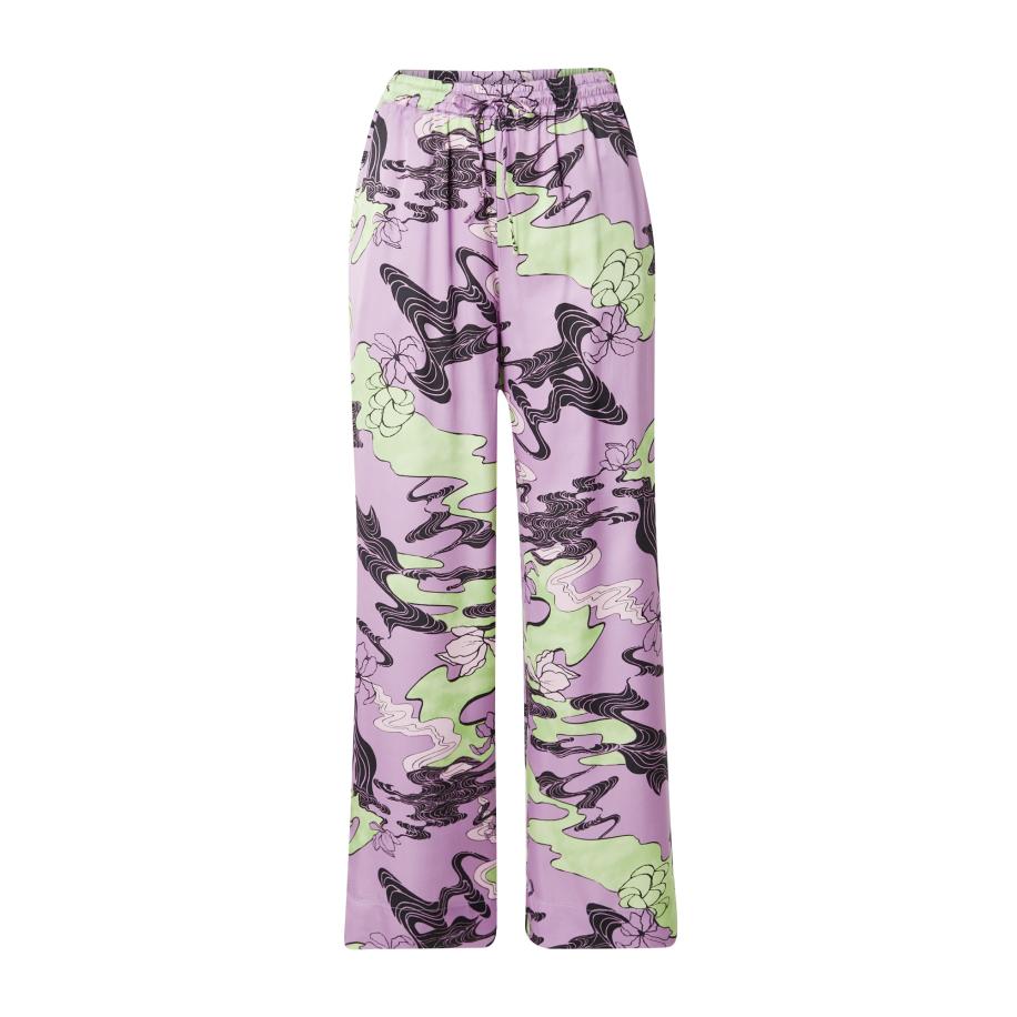 Nümph NÜMPH Broek WANDA appel / orchidee / zwart -