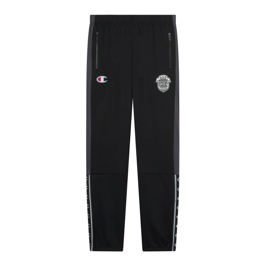 Champion Authentic Athletic Apparel Champion Authentic Athletic Apparel Broek grijs / zwart / wit -