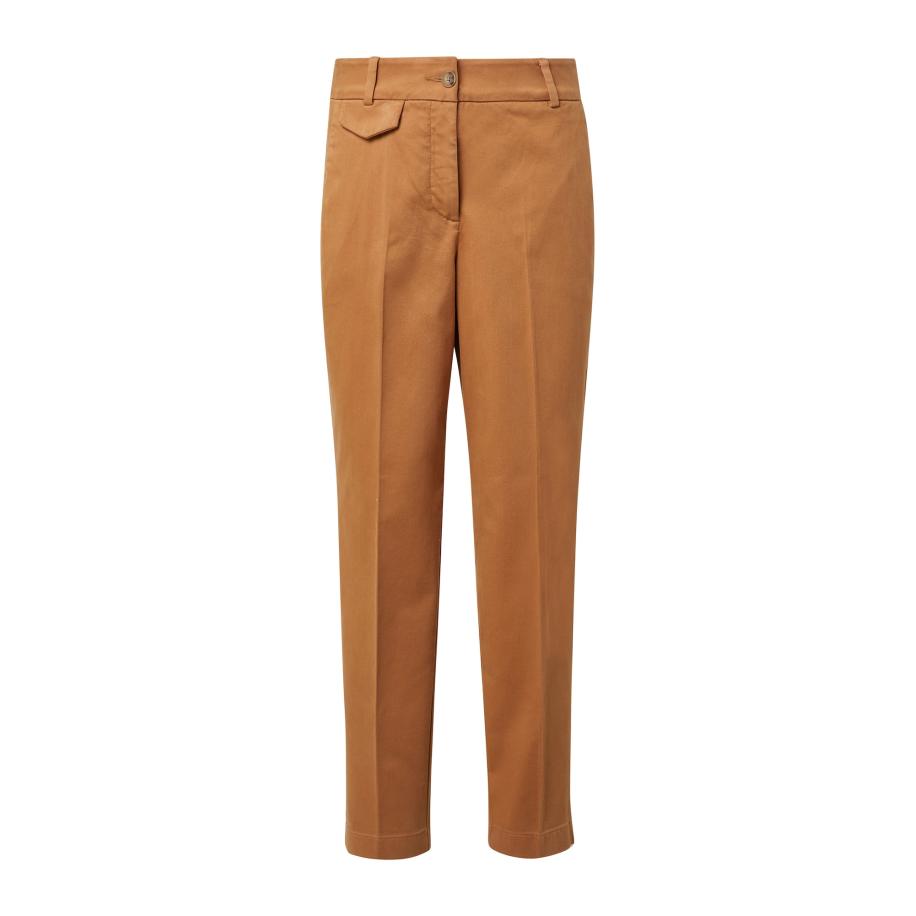 Comma COMMA Pantalon cognac -