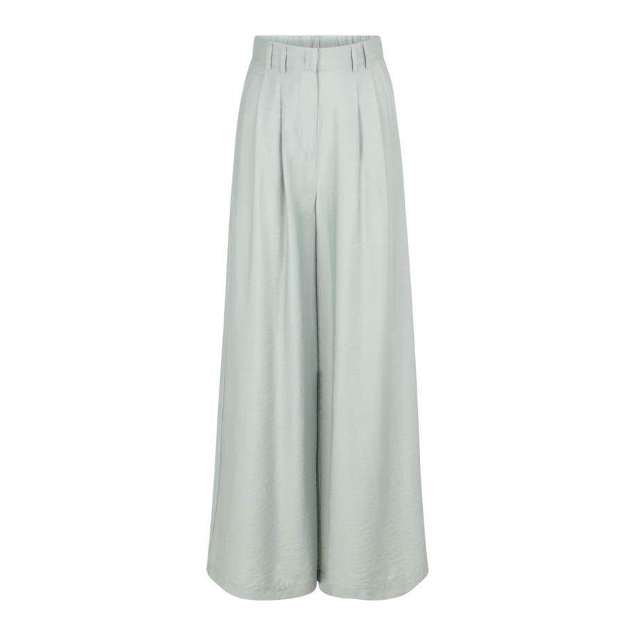 Guido Maria Kretschmer Guido Maria Kretschmer Women Bandplooibroek Fina zilvergrijs -