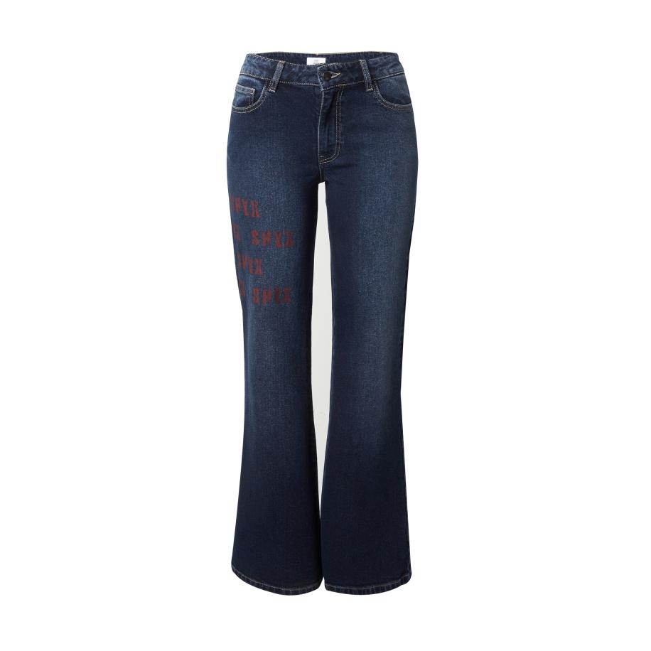 SHYX SHYX Jeans donkerblauw / roestrood -