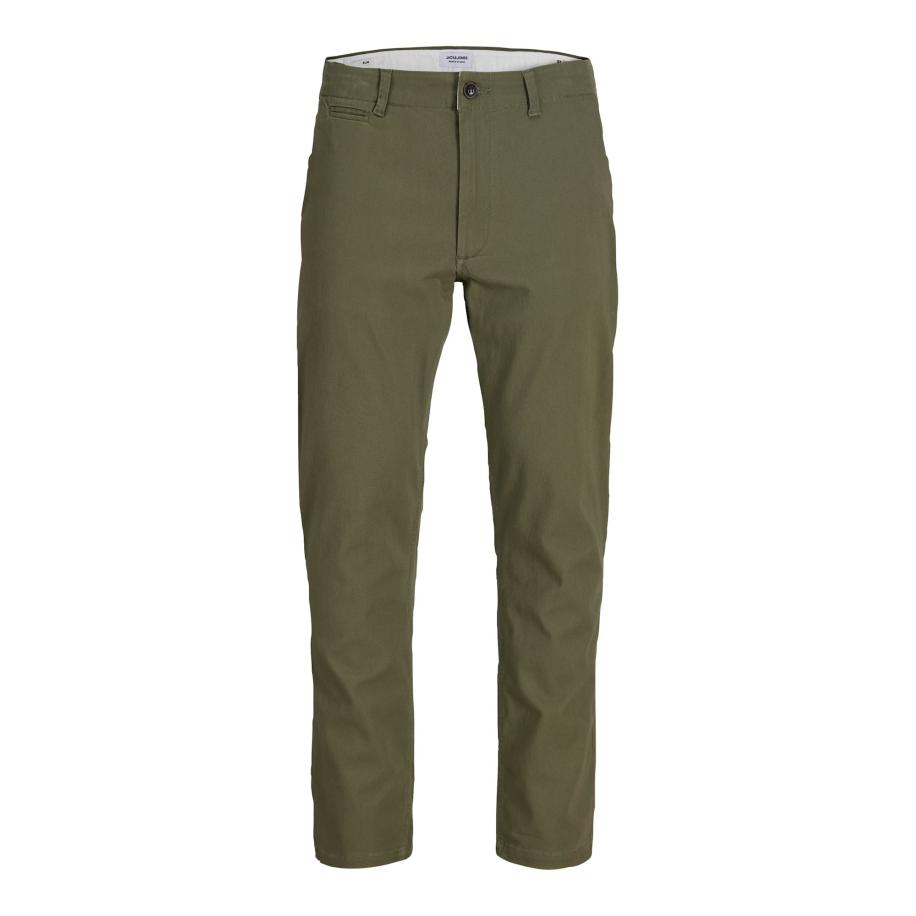 Jack & Jones JACK & JONES Chino Marco Fred olijfgroen -
