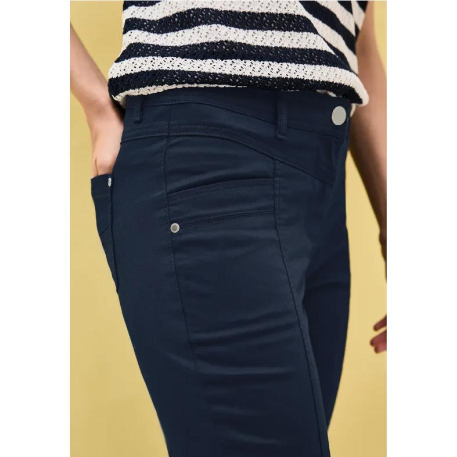 CECIL 7/8 straight legs broek Blauw