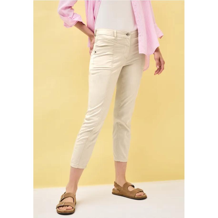 CECIL 7/8 straight legs broek Bruin