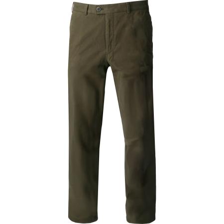 HILTL Chino groen, Effen