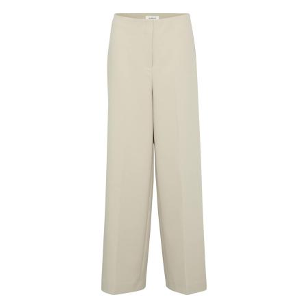 Soaked in Luxury SOAKED IN LUXURY Bandplooibroek Corinne lichtbeige