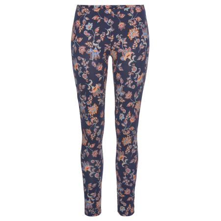 VIVANCE VIVANCE Broek donkerblauw / gemengde kleuren