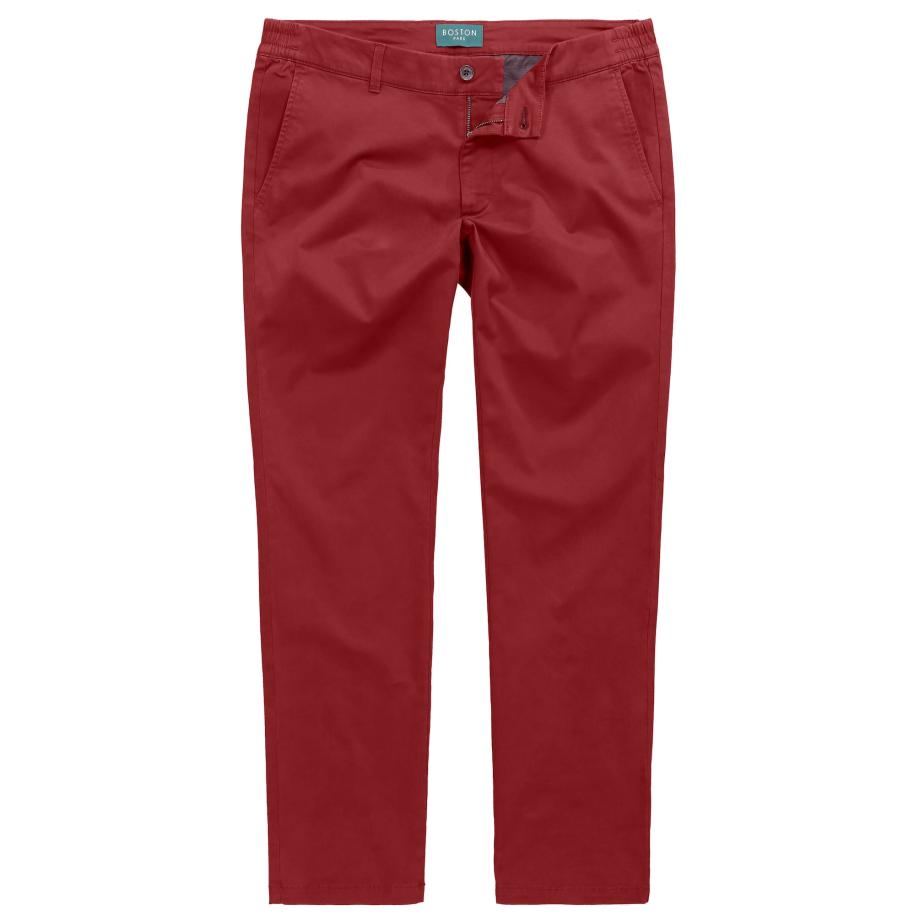 Boston Park Boston Park Chino donkerrood -