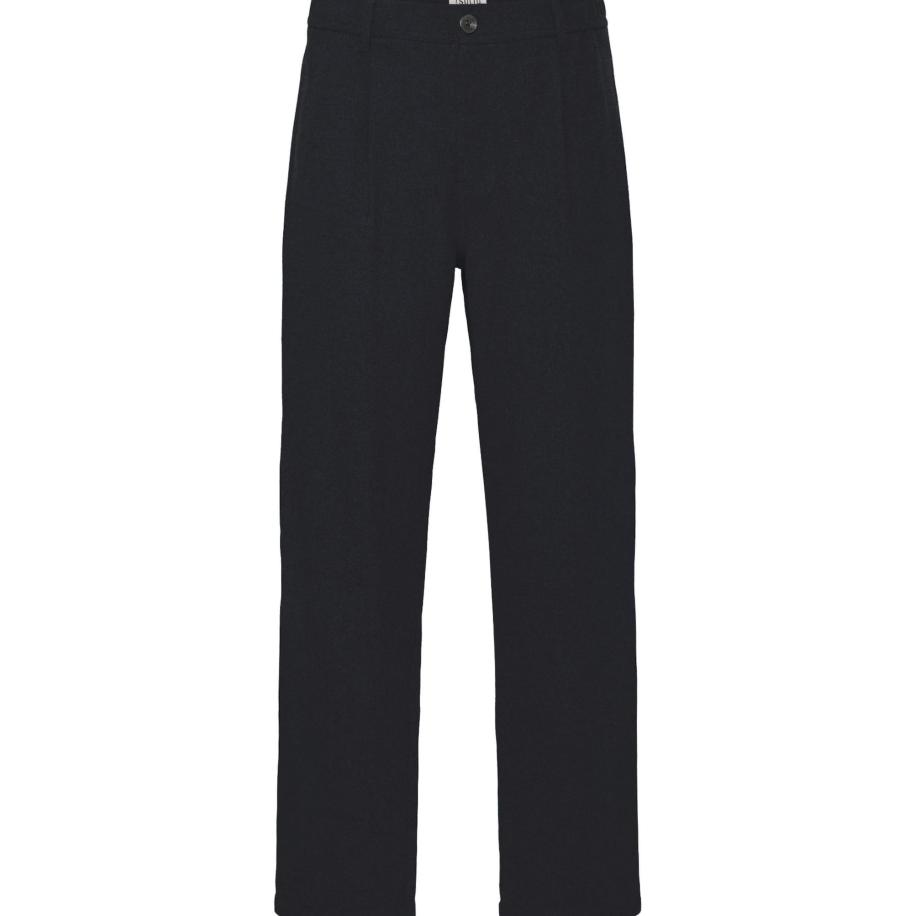 Solid !Solid Chino SDLIAM ELAS. WOOL zwart -