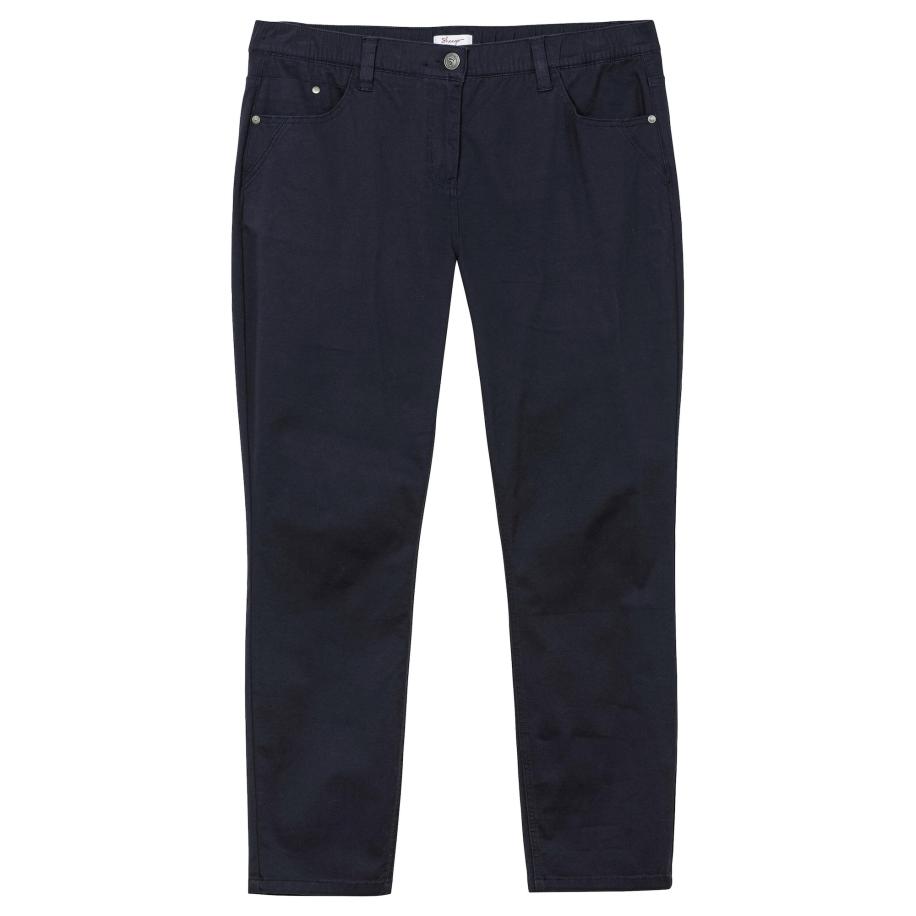 SHEEGO Broek donkerblauw Blauw