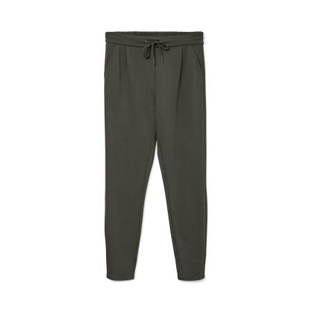 Vero Moda Vero Moda Petite Broek Eva donkergroen