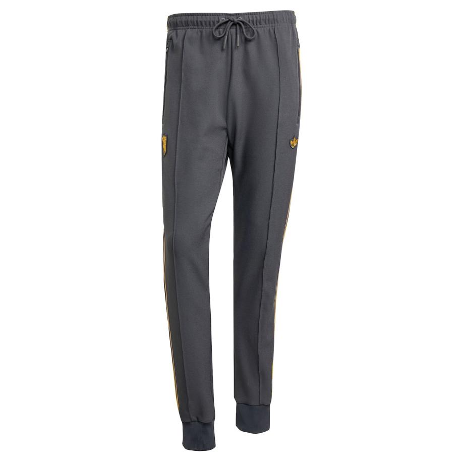 Adidas ADIDAS ORIGINALS Sportbroek Manchester United Terrace Icons curry / zwart -