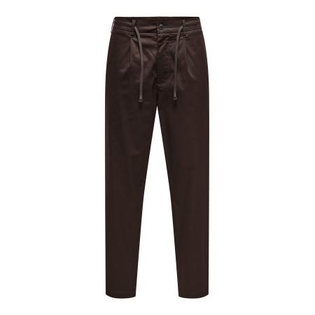 Only & Sons Only & Sons Chino ONSCOIL donkerbruin