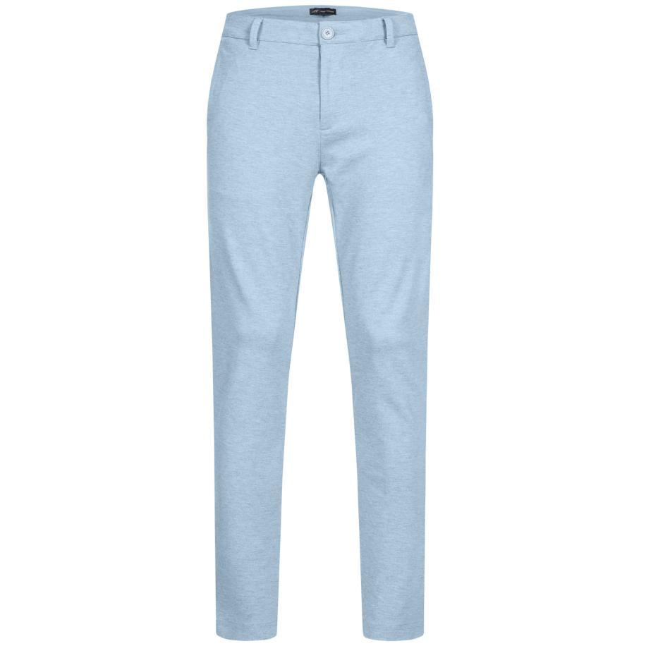 JEFF JEFF Chino Ezra blauw gemêleerd -