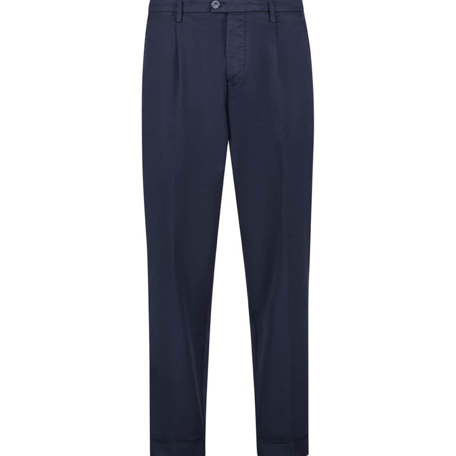 Re_HasH Re_HasH Bandplooibroek blauw -