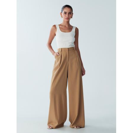 St MRLO St MRLO Bandplooibroek camel