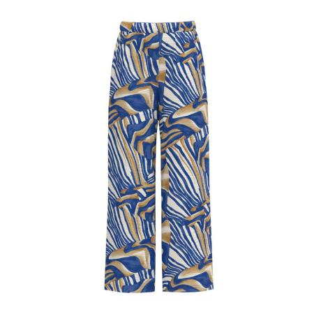 Desires DESIRES Broek Isa blauw / ombergrijs / kaki / wit
