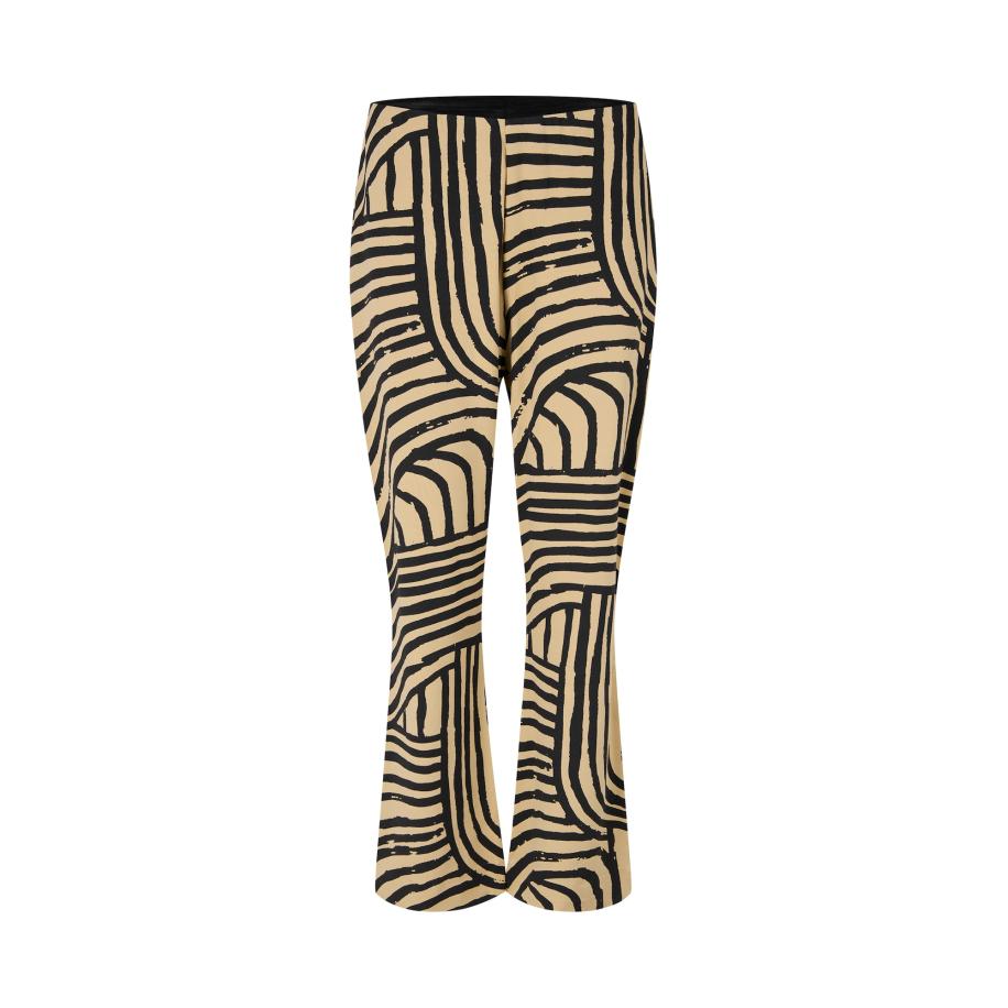 Masai Masai Broek beige / zwart -