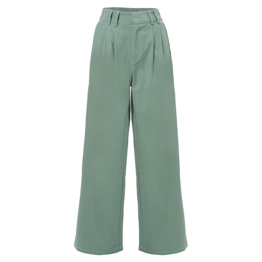 Influencer Influencer Bandplooibroek petrol -