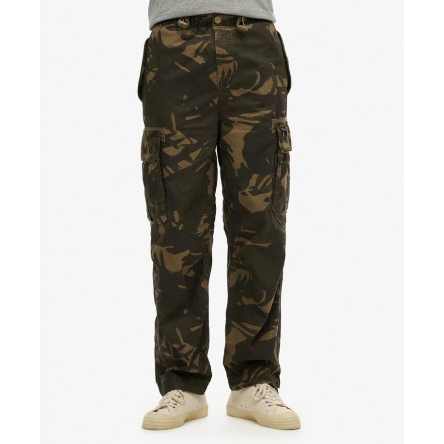 Superdry Superdry Cargobroek bruin / groen / zwart -